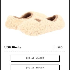 Gently used Ugg slipper in discontinued style